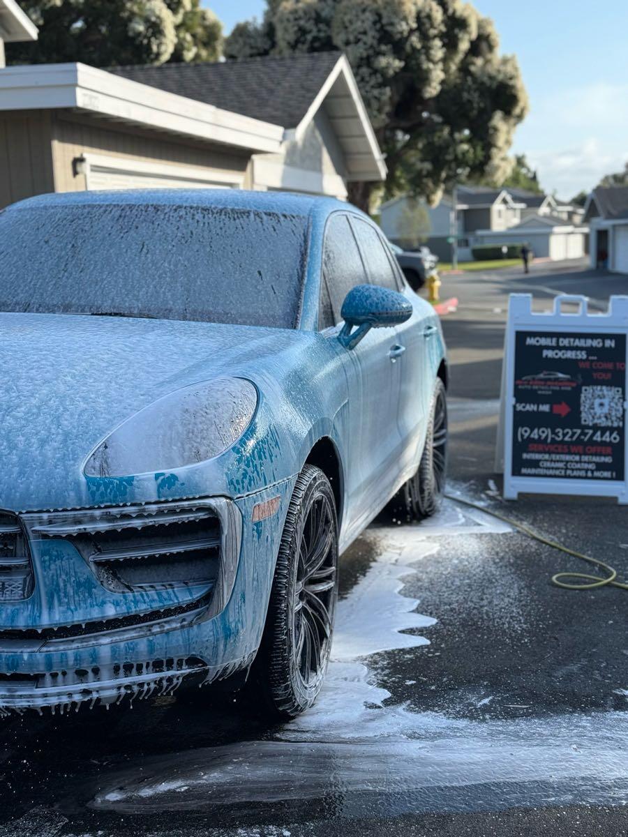 Ace Elite car wash detail in progress